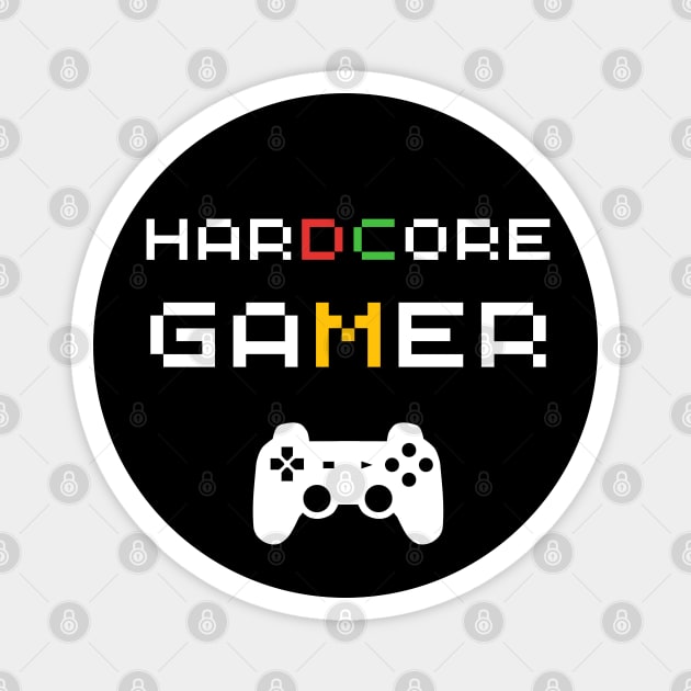 Hardcore Gamer Magnet by Rechtop